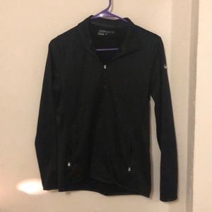 Black Woman’s Nike Golf Quarter Zip Sweatshirt